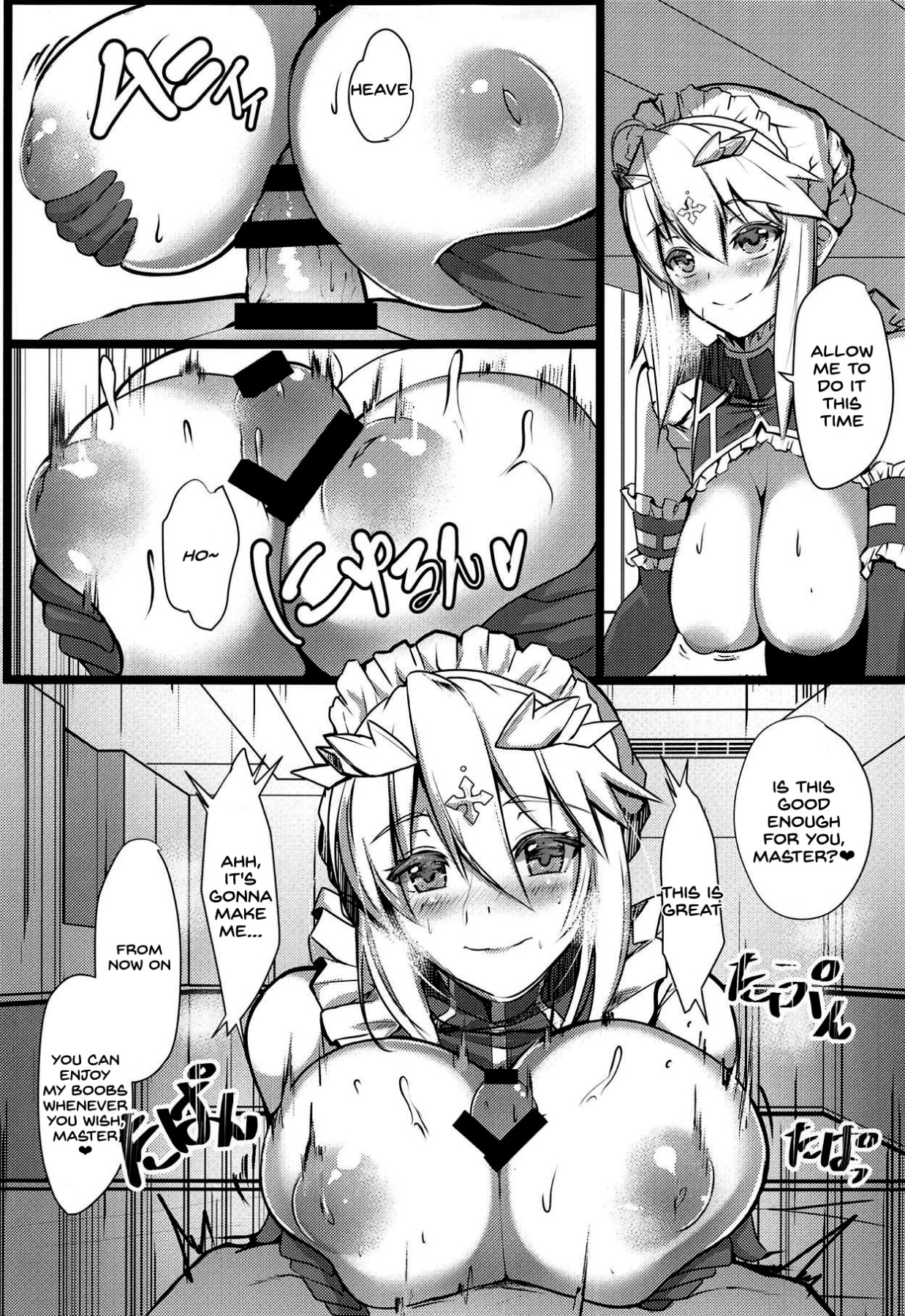 hentai manga Big Breasted Maid Service Strengthening Quest